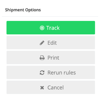 scurri delivery management software shipment options